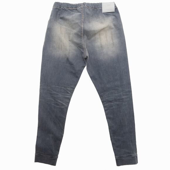 6397 The News New Pull-on Joggers In Stripe Dirty Faded Size Medium - Picture 2 of 7